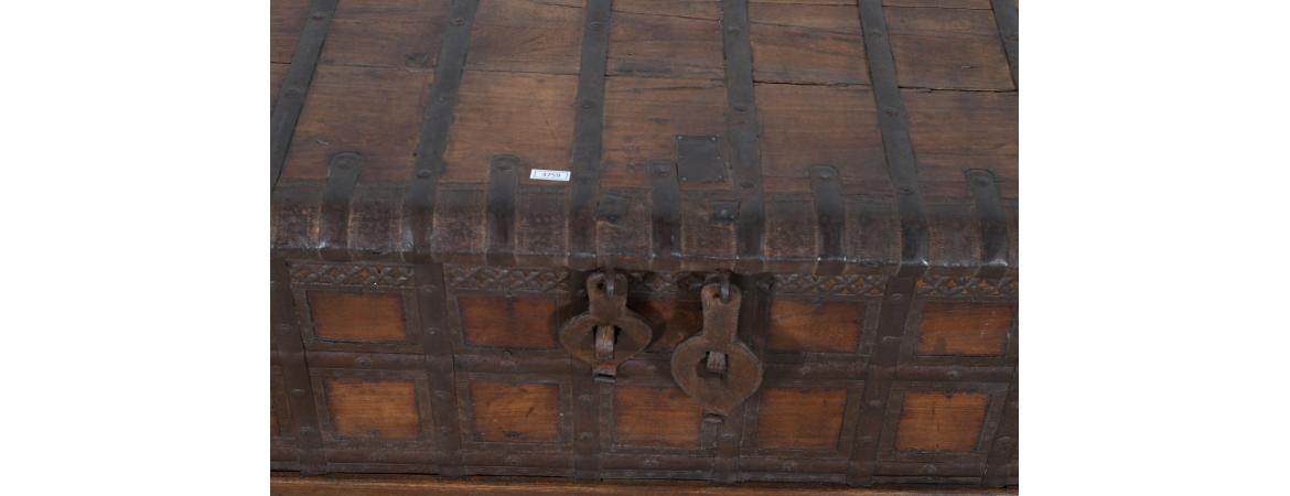 Antique Trunk with Lift Top-Cheshire Furniture Outlet