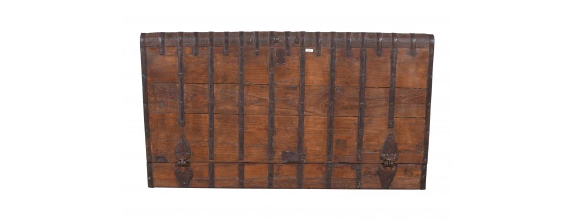 Antique Trunk with Lift Top-Cheshire Furniture Outlet