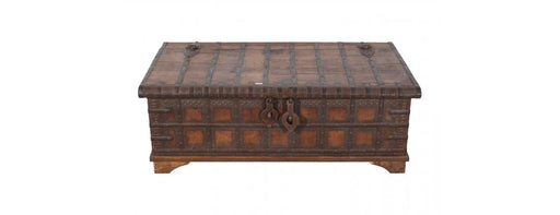 Antique Trunk with Lift Top-Cheshire Furniture Outlet