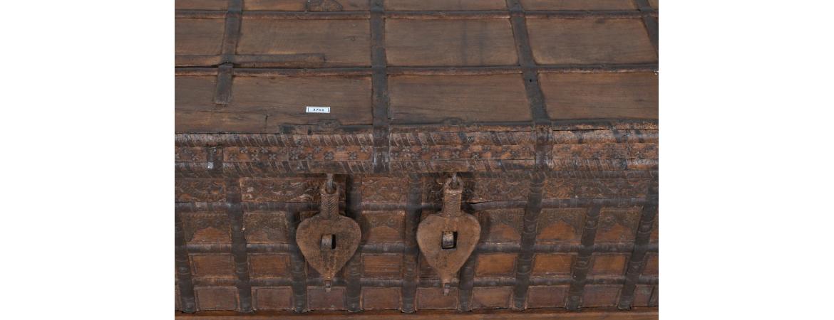 Antique Trunk with Lift Top-Cheshire Furniture Outlet