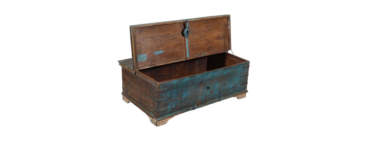 Antique Trunk with Lift Top-Cheshire Furniture Outlet