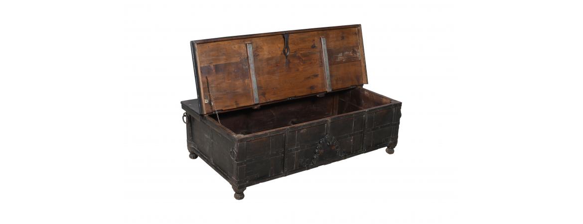 Antique Trunk with Lift Top-Cheshire Furniture Outlet