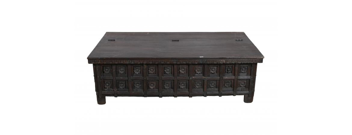 Antique Trunk with Lift Top-Cheshire Furniture Outlet
