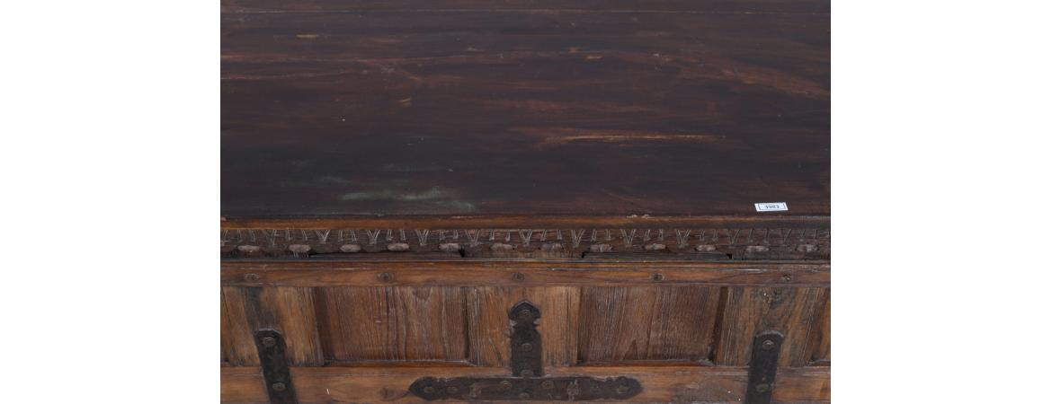 Antique Trunk with Lift Top-Cheshire Furniture Outlet