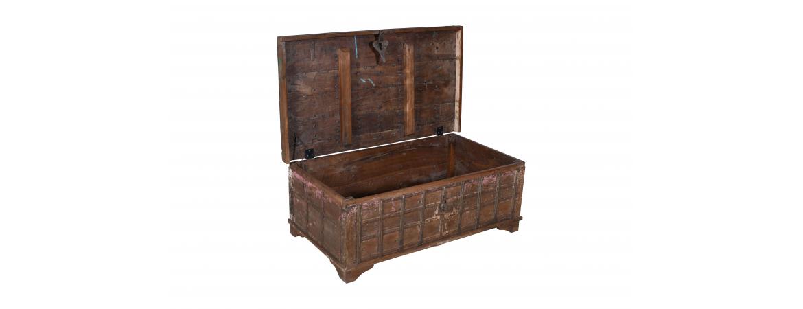 Antique Trunk with Lift Top-Cheshire Furniture Outlet