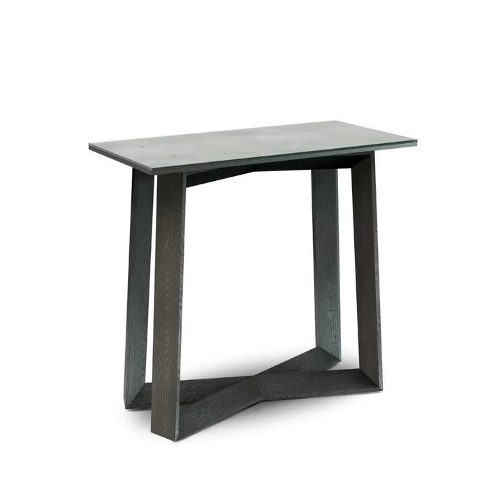 Small Console Table Clear Glass-Cheshire Furniture Outlet