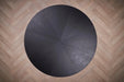Large Round Coffee Table Glass Top & Natural Oak Frame-Cheshire Furniture Outlet