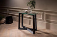 Small Console Table Clear Glass-Cheshire Furniture Outlet