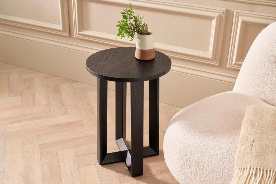 Round Side Table-Cheshire Furniture Outlet