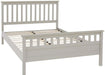 SlateComfort High Foot End Double Bed Frame-Cheshire Furniture Outlet