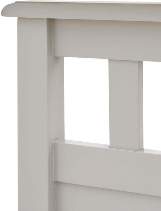 SlateComfort High Foot End Double Bed Frame-Cheshire Furniture Outlet