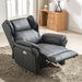 Slate Winged Back Recliner-Cheshire Furniture Outlet