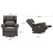 Slate Winged Back Recliner-Cheshire Furniture Outlet