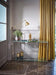 Clear Glass & Polished Frame Narrow Console Table-Cheshire Furniture Outlet