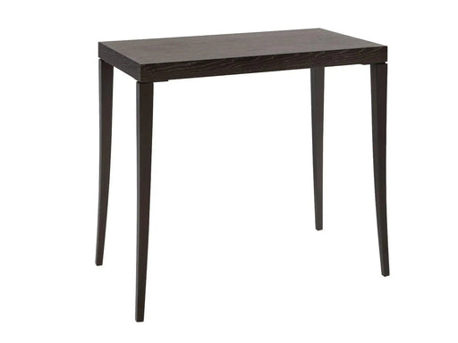 Fitzroy Charcoal-Stained Oak Veneer Small Console Table-Cheshire Furniture Outlet