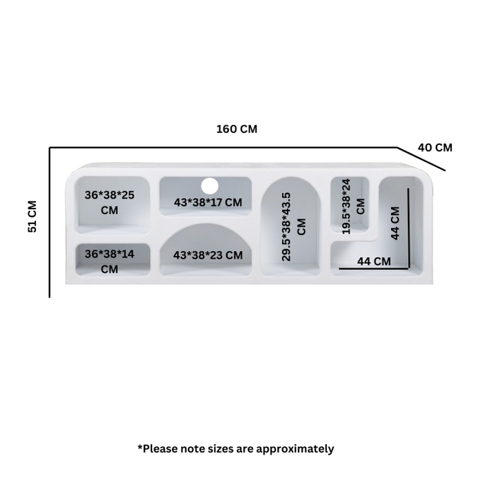 Geo Geometric Large Tv Cabinet