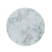 Crofton Round Coffee Table | White Marble Glass-Cheshire Furniture Outlet