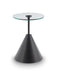 Iona Round Side Tables Brass Brushed-Cheshire Furniture Outlet