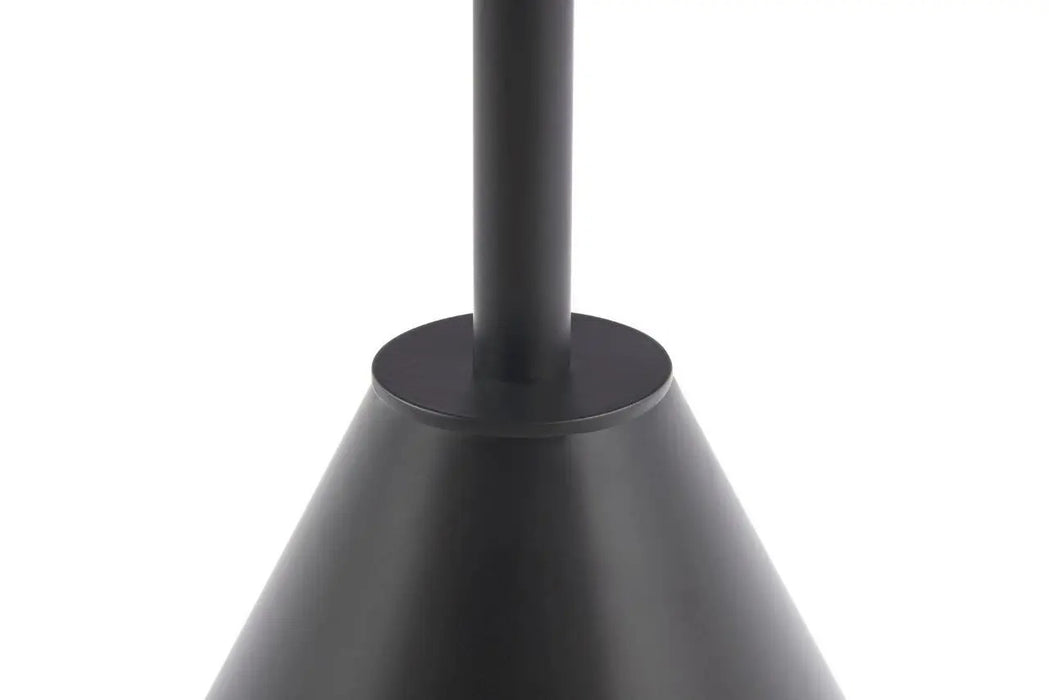 Iona Round Side Tables Black Matt Powder-Cheshire Furniture Outlet