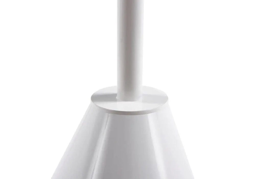 Round Side Table White Gloss Powder-Cheshire Furniture Outlet