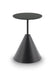 Iona Round Side Tables Black Matt Powder-Cheshire Furniture Outlet