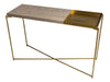 Iris Large Console Table Combo Top Small Tray-Cheshire Furniture Outlet