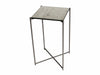 Iris Lamp Stand Clear Glass Top & Brass Frame-Cheshire Furniture Outlet