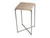 Iris Lamp Stand Clear Glass Top & Brass Frame-Cheshire Furniture Outlet
