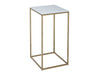 Kensal Square Lamp Stand White Glass-Cheshire Furniture Outlet