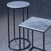 Square Lamp Stand White Marble-Cheshire Furniture Outlet