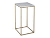 Kensal Square Lamp Stand White Glass-Cheshire Furniture Outlet