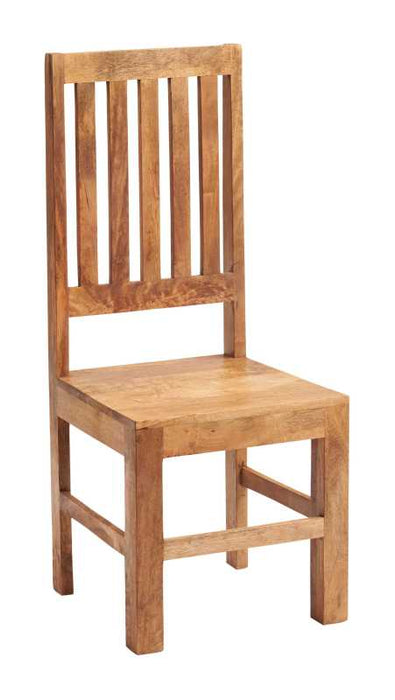 Toko Light Mango 4 FT Dining Set with Wooden Chairs