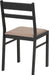 radley dining chair black oat back view