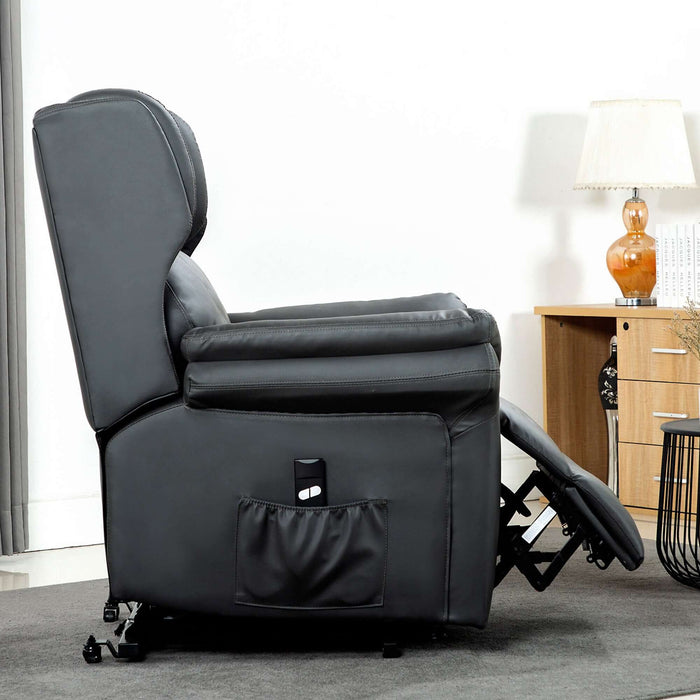 Wingback Rise Recliner Chair-Cheshire Furniture Outlet