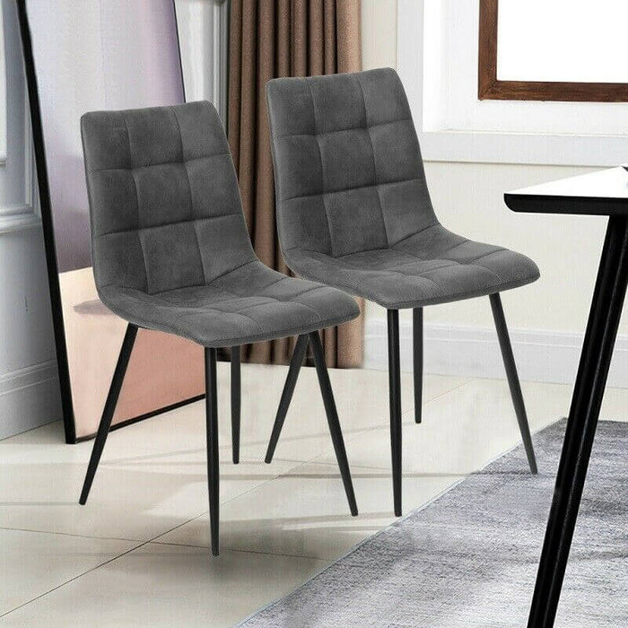 Slate Modern 2 Dining Chairs-Cheshire Furniture Outlet