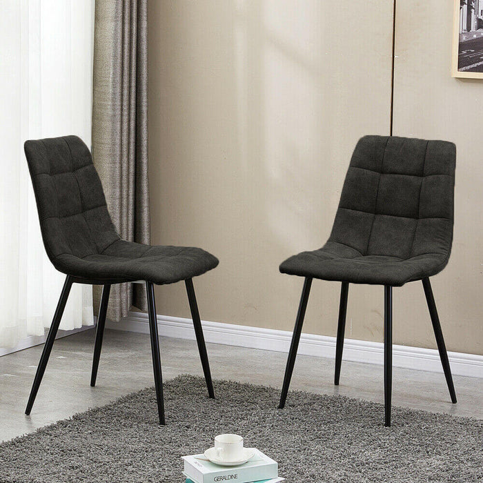 Slate Modern 2 Dining Chairs-Cheshire Furniture Outlet