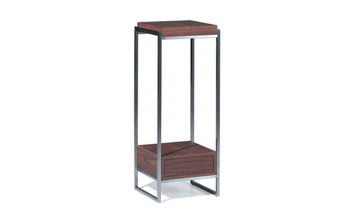 Scatola Pedestal - Dark Walnut-Cheshire Furniture Outlet