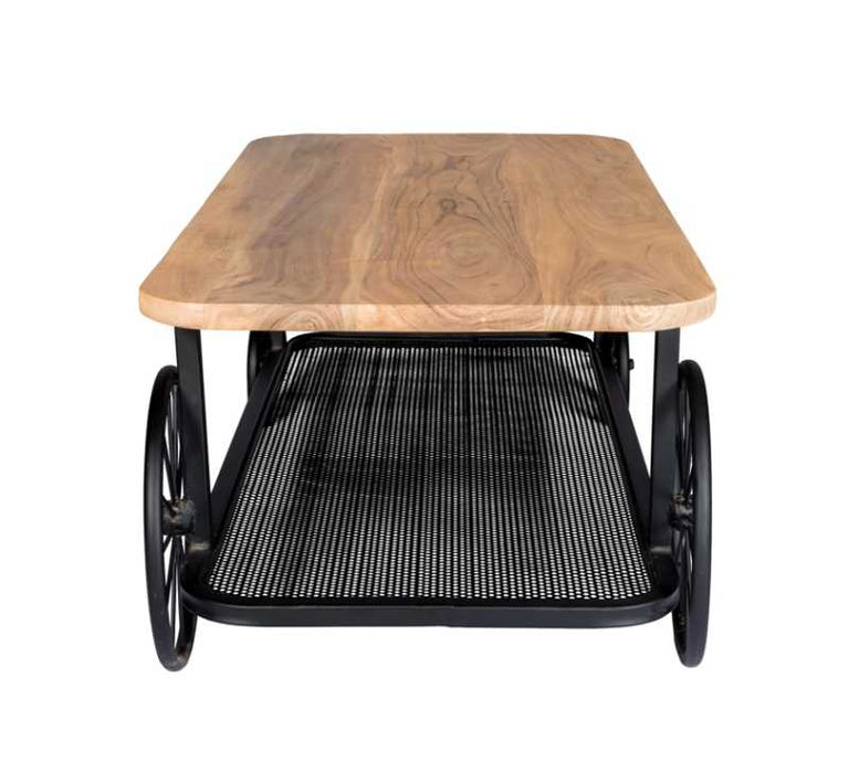 Craft Wheel Coffee Table